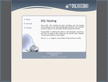Tablet Screenshot of dschosting.com